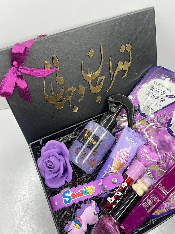 باکس اقتصادی جذاب و شیک دخترانه و زنانه ارایشی تو مرا جان و جهانی