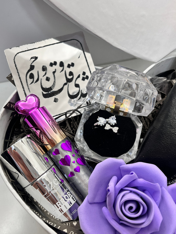 باکس هدیه قلبی کادوی تولد زنانه دخترانه سورپرایز اکسسوری جواهری هدیه پرفروش